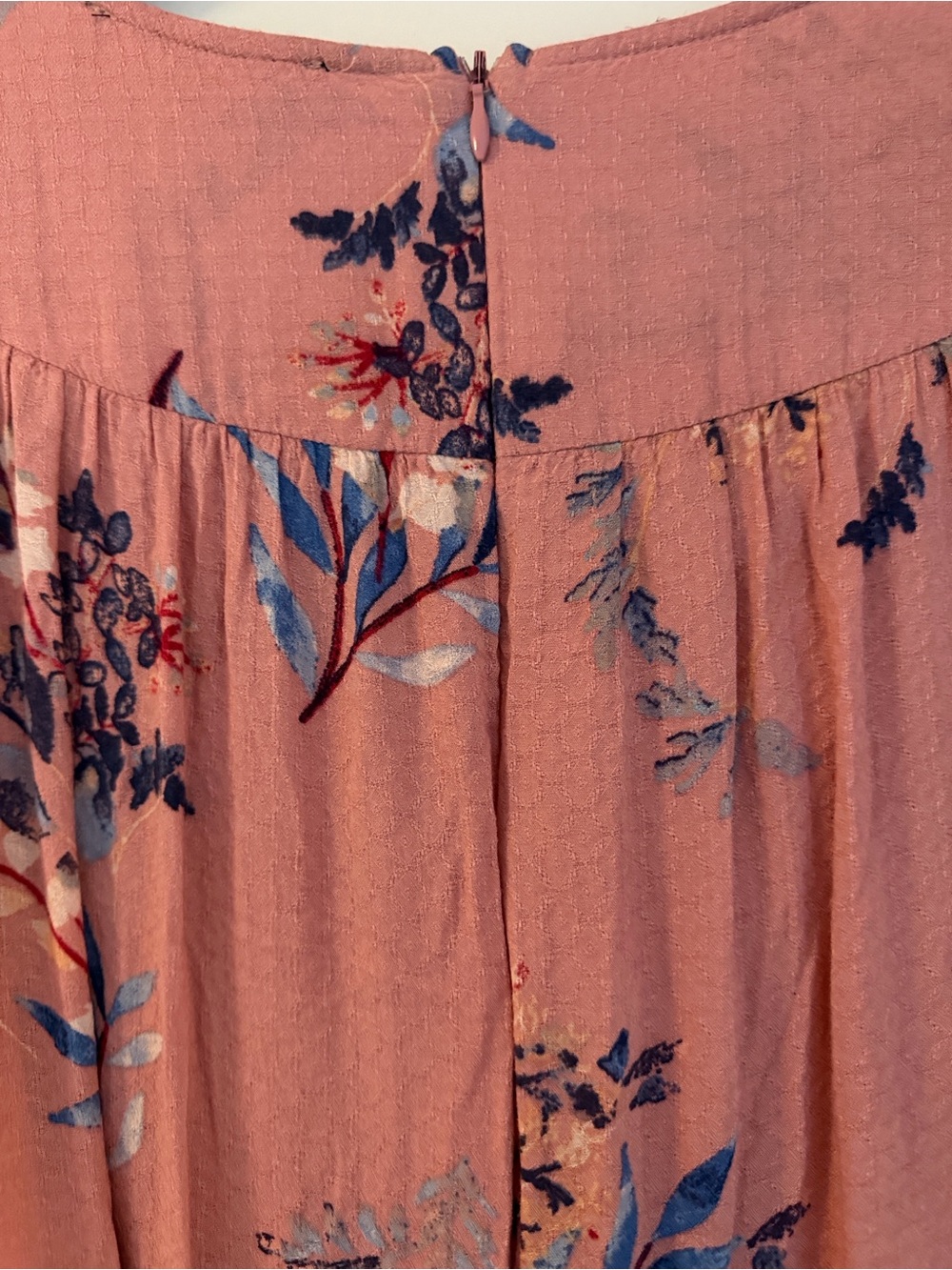 Lulu's Fiorire Rose Floral Print Faux Wrap Maxi Dress - Picture 9 of 10